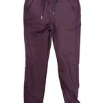 Halara Softlyzero HighWaisted Drawstring Full Length Joggers Dusky Purple L P Photo 1