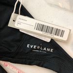 Everlane  Womens The Cotton Bralette Black S Photo 4