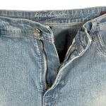 Gloria Vanderbilt SZ 14 Jacqueline Jean Shorts Embellished Stretch Light Wash Photo 2