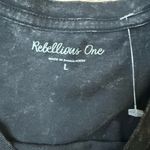 Rebellious One  Black T-Shirt Photo 4