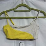 l*space L* Yellow Ari Color Block Ari Top Sz M NWT Photo 1