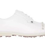 NWT Women’s G/Fore Gallivanter Leather Stud Cap Toe Golf Shoe size 8.5 White Photo 1
