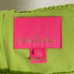 Lilly Pulitzer  Siesta Shift Dress Knit Battenburg Lace Matcha Green Size 2 Photo 4