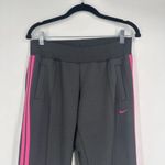 Nike The Athletic Dept Women's Side Stripe Ankle Zip Track Pants Black Medium Photo 2