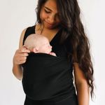 Lalabu NWT Soothe Tank Sleeveless Baby Wearing Shirt Black Size Medium Photo 0
