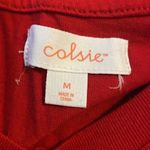 Santa Baby cropped PJ top. Size M. Worn once. Size M Photo 2