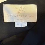Gal Meets Glam Ruthie Dress Sz 4 Black Cocktail LBD Night Out Dinner Date Church Photo 5