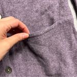 J. Jill Lavender Purple Cashmere & Wool Blend Sweater Cardigan with Pockets XS Photo 1
