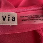 Alice + Olivia Rosa Slip Skirt Pink Asymmetric Feminine Satin Women's Size 10 Photo 12