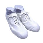 Bloch Split Sole Jazz Dance Shoes Lace Up White Bloch 5.5 US 5 EUR 35 White Photo 0