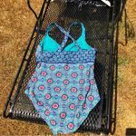 Catalina  Swimsuit Colorful Florals XL Photo 4