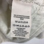 Free People  Oatmeal Bell Sleeve Lasor Cut Out Lace Appliqué Sweatshirt Small Photo 5