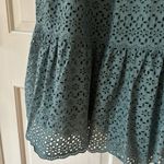 Ulla Johnson  Lucille Midi Dress Atlantic Eyelet Lace Cottagecore Blue Size 4 Photo 3