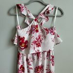 Tularosa Santorini Floral Fuchsia Bloom Maxi Dress Photo 2