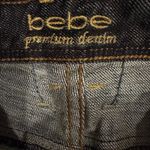 Bebe Premium Denim Jeans Womens 29 Dark Wash Bootcut Made in USA Stretch Photo 3