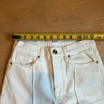 Hudson Jeans  Zoeey Pintuck Straight Leg cropped white Photo 7