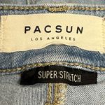 PacSun  Super Stretch Distressed Blue Jegging - Size 23 - VGUC Photo 4
