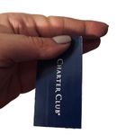 Charter Club White Knit Scalloped Crochet Pom Pom Trim Scarf Women Sz OS Photo 3