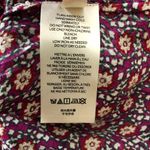 Free People  Malia Babydoll Jacket Tie Front Floral Beaded Purple Oversized XS Photo 4