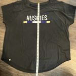 Nike Women's Dri Fit Gray Huskies Short Sleeved T -shirt Top Large Photo 7