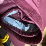 Athleta Burgundy Maroon Midi Zipper Magnetic Closure Rain Jacket Size Small Photo 9