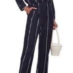 Maje Panti Striped Jacquard Jumpsuit Photo 5