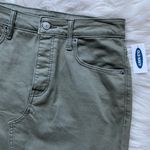 Old Navy Green denim mini skirt Photo 3