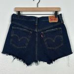 Levi's  501 Dark Wash Button Fly Denim Shorts Size 29 Photo 1