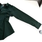 LL Bean Dark Green Wrinkle Free Pinpoint Cotton Oxford Shirt Size 3X Photo 5