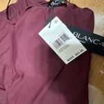 La Blanca  Island Goddess Lingerie Mio One Piece Swimsuit In Dark Cherry NWT sz 6 Photo 5