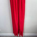 Romeo + Juliet Couture Romeo‎ Juliet couture red ruffle maxi faux wrap dress size Medium Photo 4