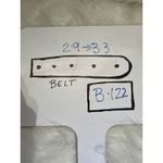 Brown Leather Belt Western Boho Concho Accents Size 29 Photo 5