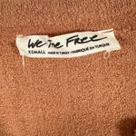 Free People NEW We the Free Oliver Boucle Ribbed Long sleeve Henley in Clay, XS, MSRP $58 Photo 8