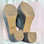 L’Autre Chose women suede wedge clogs in Grey size36 Size 6 Photo 5
