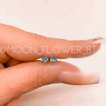 Aqua Blue CZ Double Photo 1