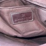 Etienne Aigner Burgundy Leather Suede Tote Bag Purse Designer Handbag Photo 8