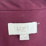 Loft  Women's Deep Burgundy Blazer coat Size 16 Photo 1