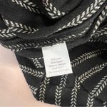 Sonoma  Black & White Linen Blend Chevron Striped‎ Pull On Easy Short NWT Size 3X Photo 9