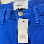 Current/Elliott NWT Current Elliott Nautical Blue Denim Cut off Boyfriend Short size 25 Photo 3