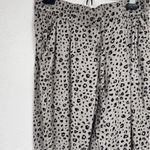 Aritzia Sunday Best Grey Leopard Print Jogger Pants Womens M Casual Cozy Beachy Gray Size M Photo 3