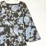 Free People  Melrose Maxi Dress Size 2 Floral Night Combo Boho Flare Sleeves Photo 3