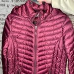 32 Degrees Heat 32° heat | women maroon down filled jacket Photo 0