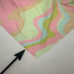 Roxy  Bikini Top Size Medium Tropics Hype Crop Top NWT Pastel Swirl Swim Beach Photo 9