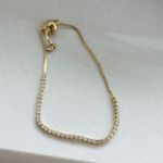Micro Pave Gold Filled Tennis Bracelet Photo 0