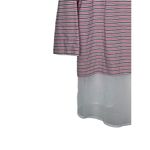 Tyler Boe Women's Sweater Stripe Overlay Stretch Crew Neck Long Sleeve Large Photo 8