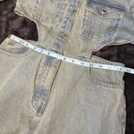 Pretty Little Thing  Petite VTG Wash Denim Cutout Jumpsuit 4 Photo 4