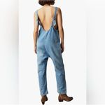 Free People High Roller Denim Jumpsuit Overalls Photo 12