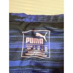 Puma  Women's Medium M Activewear Leggings Blue Black Athletic‎ Pants Photo 1