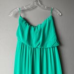 EXPRESS sz S green tube maxi sun dress NWT Photo 7