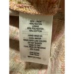 House of Harlow 1960 Floral Maxi Dress Tie Front Orange Pink M boho whimsi linen Size M Photo 4